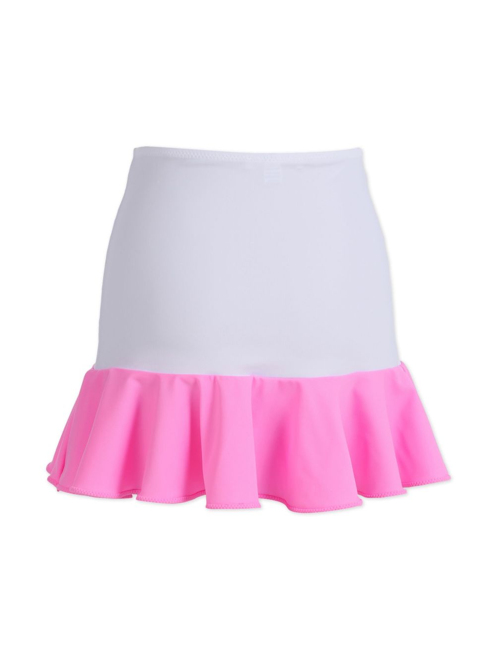 Nessi Byrd Kids ruffle-hem skirt - Wit