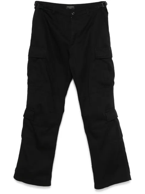 Balenciaga logo-embroidered cargo pants