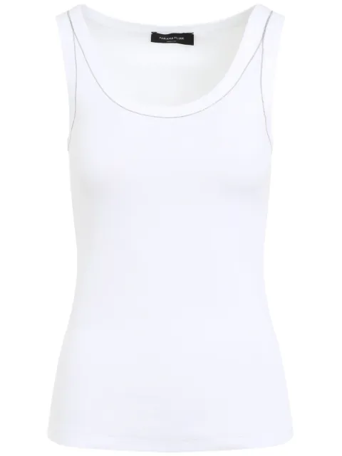 Fabiana Filippi embellished tank top