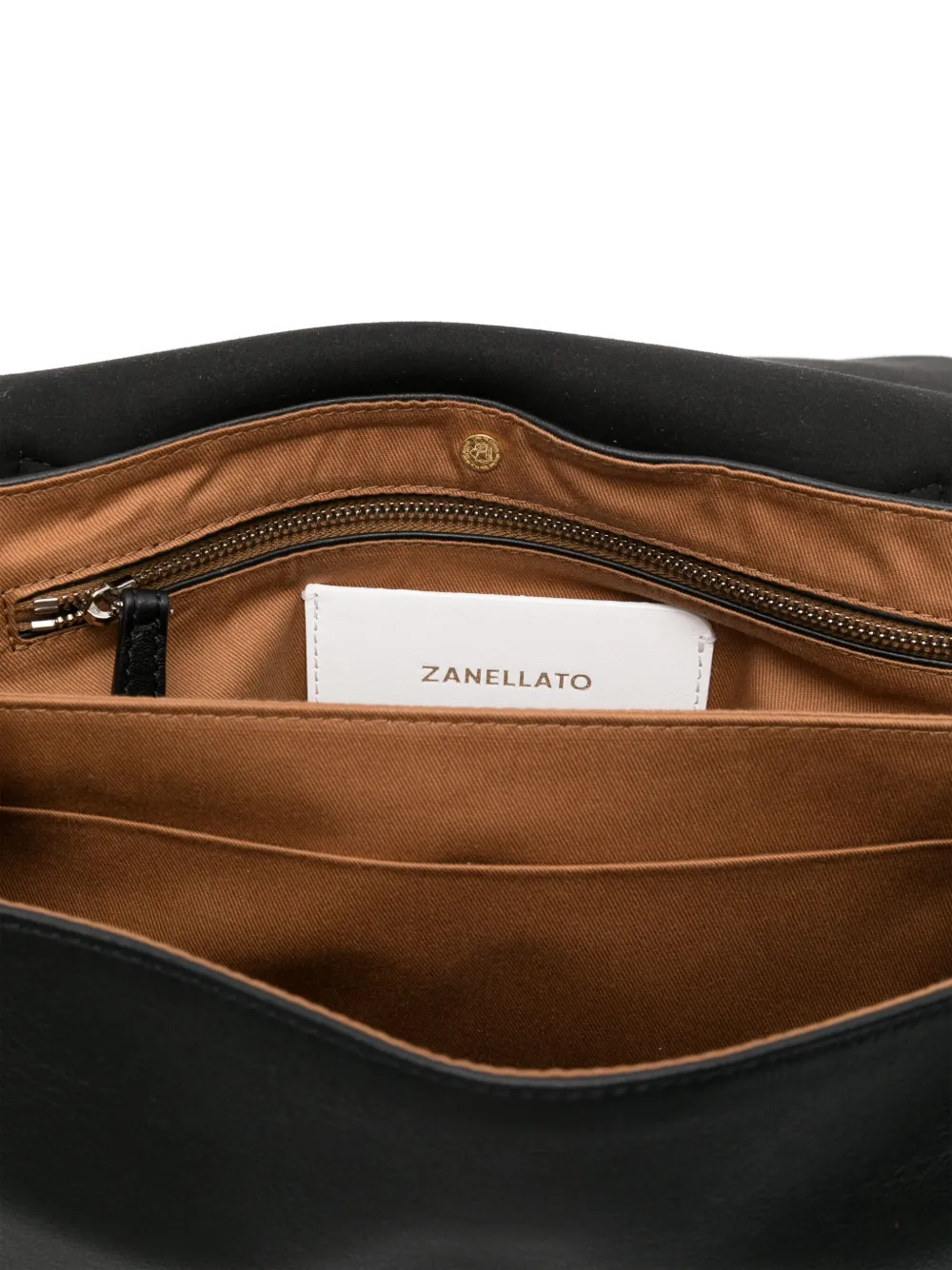 Zanellato Postina kleine shopper Zwart