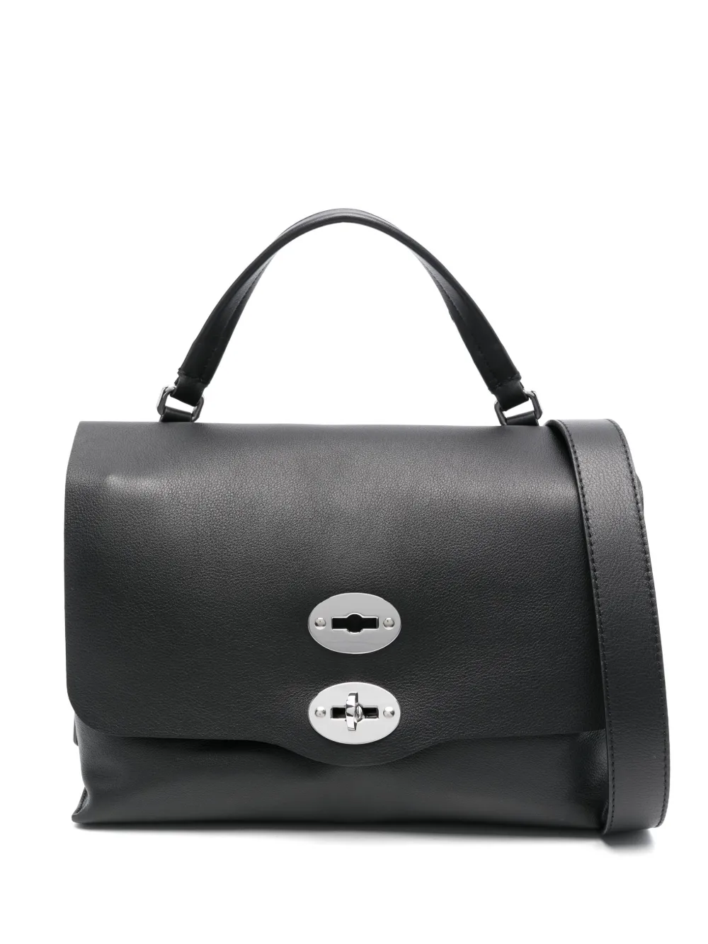 Zanellato Postina kleine shopper Zwart