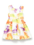 Abel & Lula printed dress - White