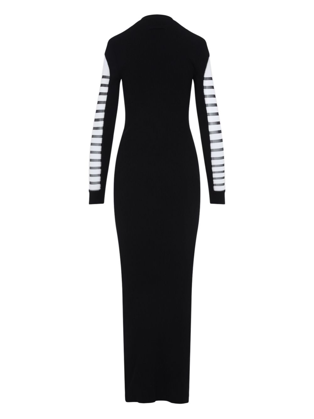 Jean Paul Gaultier striped dress - Wit