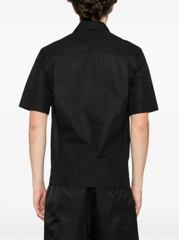 Jil Sander コットン シャツ | ブラック | FARFETCH JP