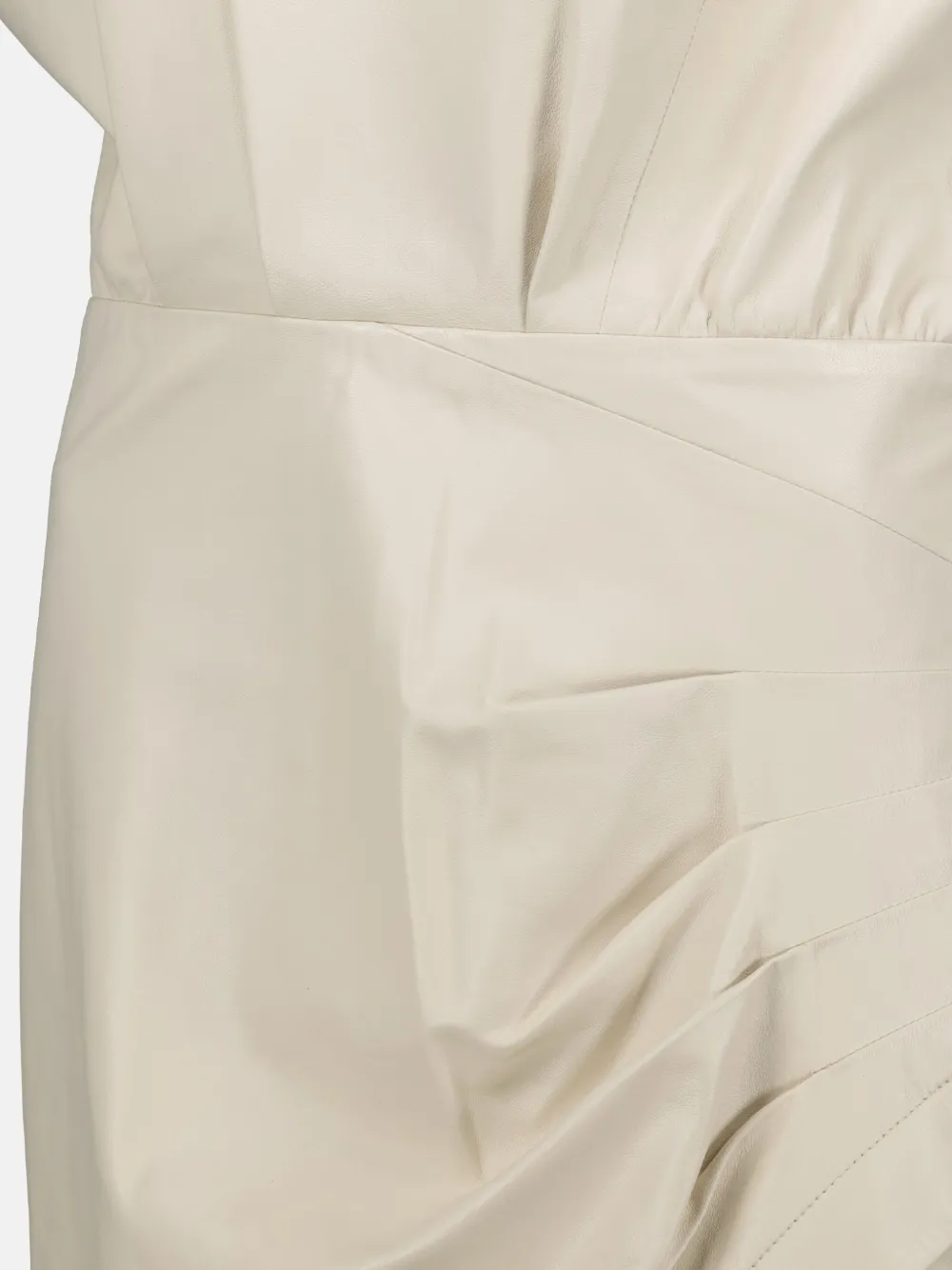 IRO Leren jurk Beige