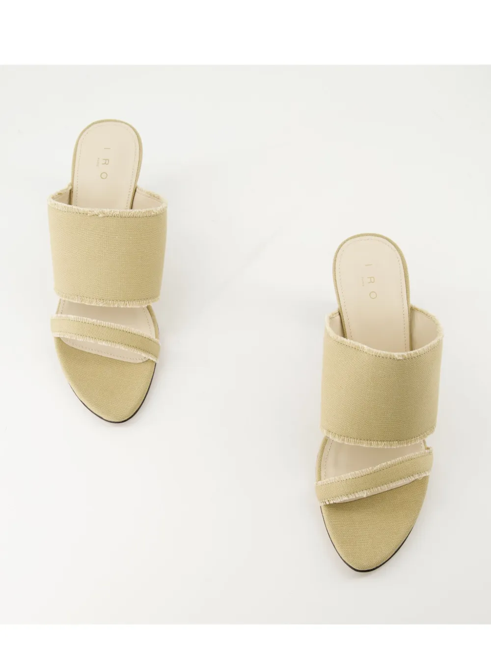 Iro 75mm Garnett Mules In Neutrals