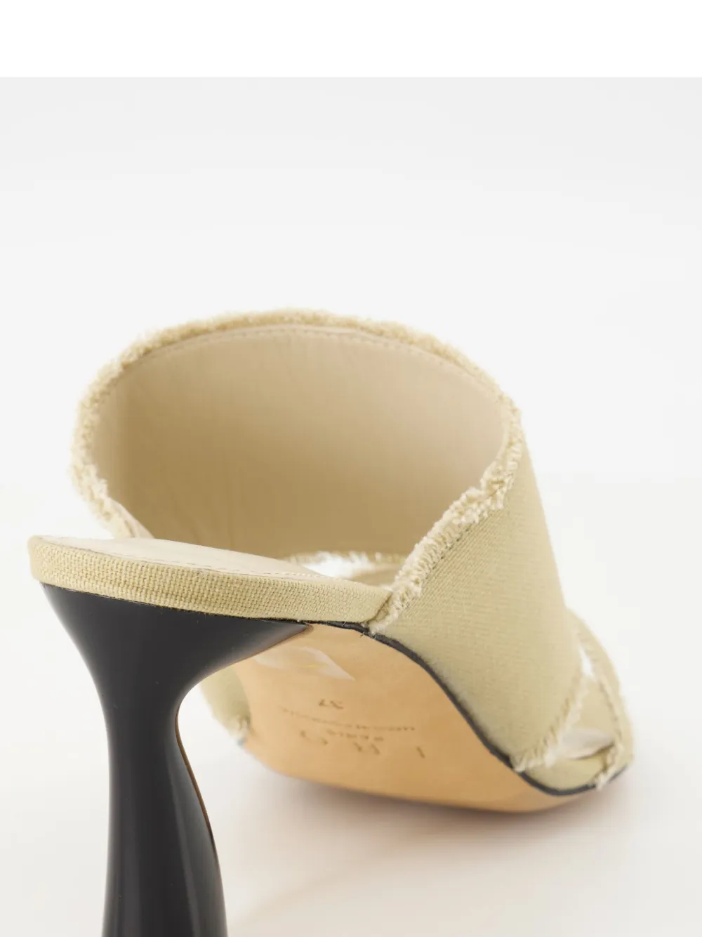 Iro 75mm Garnett Mules In Neutrals