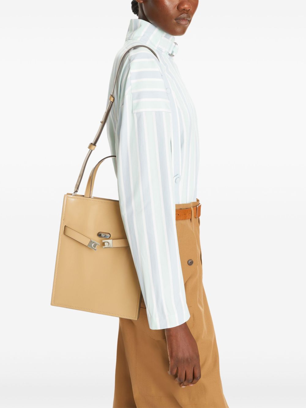 Tory Burch Lee Radziwill kleine shopper - Beige