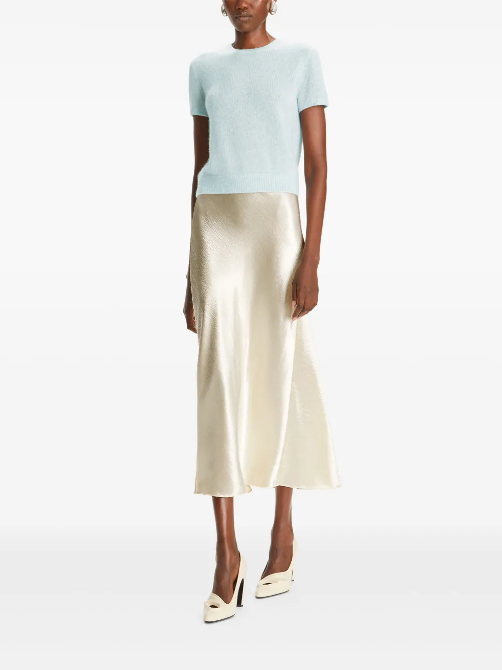 Tory Burch T-shirt met korte mouwen - Blauw