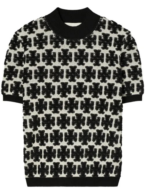T-shirt à col montant - Tory Burch - Modalova