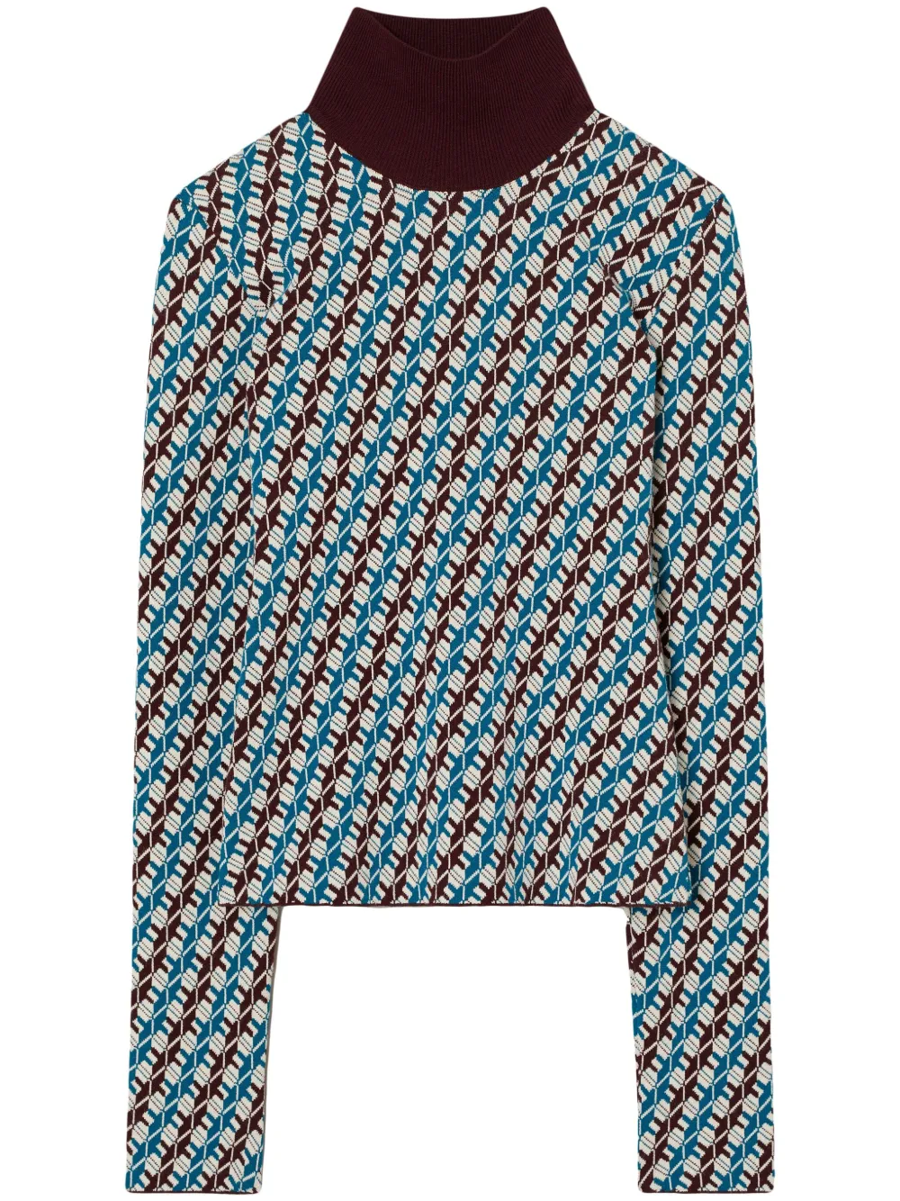 Tory Burch タートルネック セーター - ブルー Tory Burch タートルネック セーター - ブルー