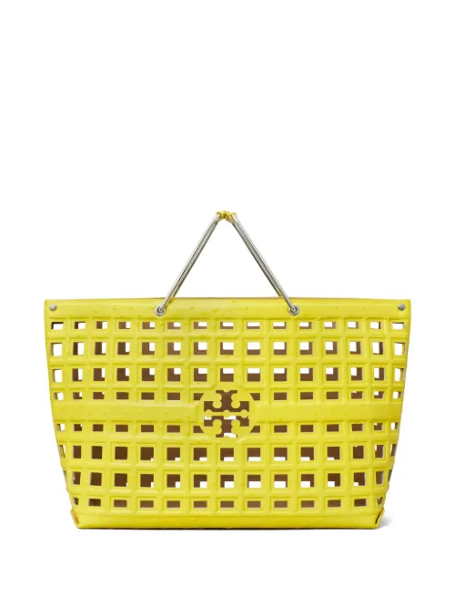 Sac à main à logo perforé - Tory Burch - Modalova
