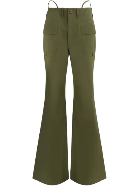 R13 flared trousers 