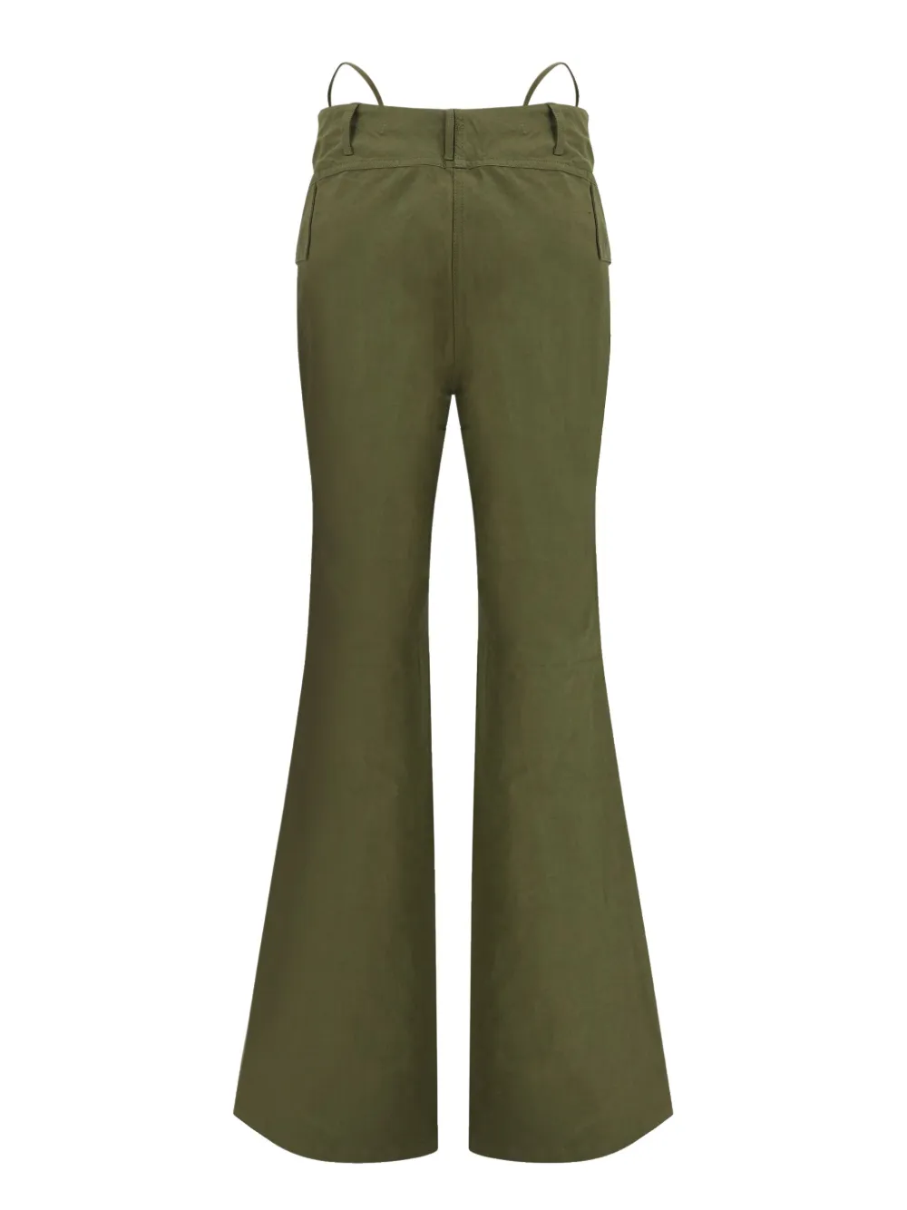R13 Flared broek - Groen