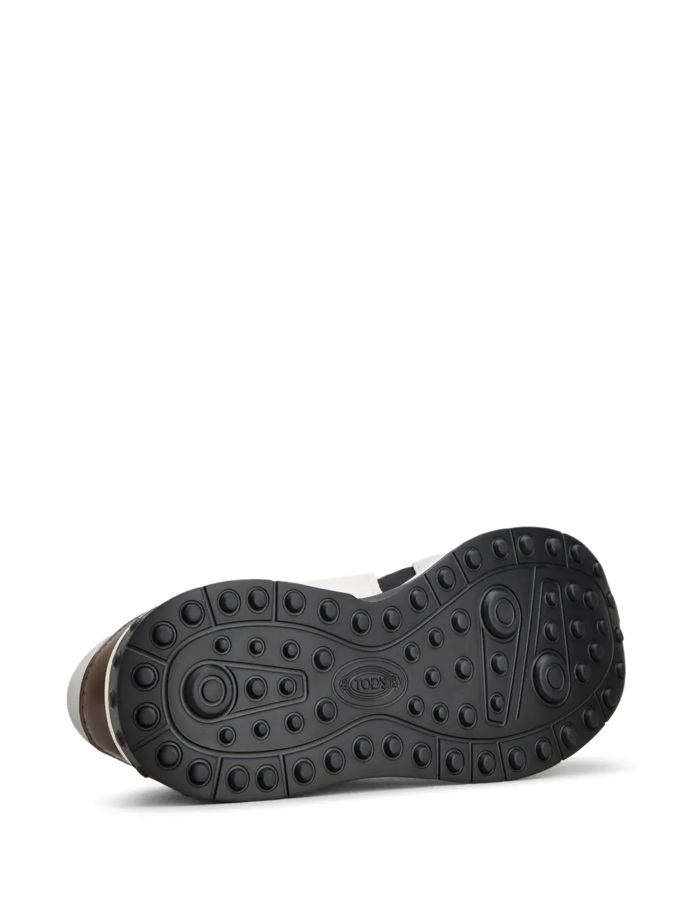 Tod's suede-panelled sneakers Black
