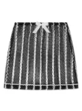 Nessi Byrd Kids crochet mini skirt - Black