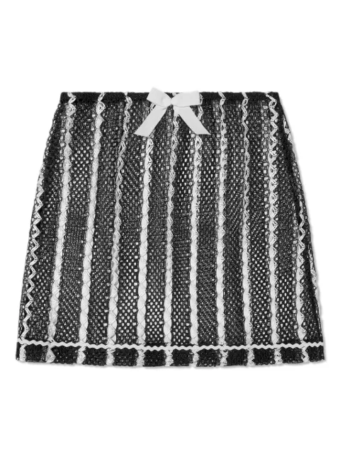 Nessi Byrd Kids crochet mini skirt
