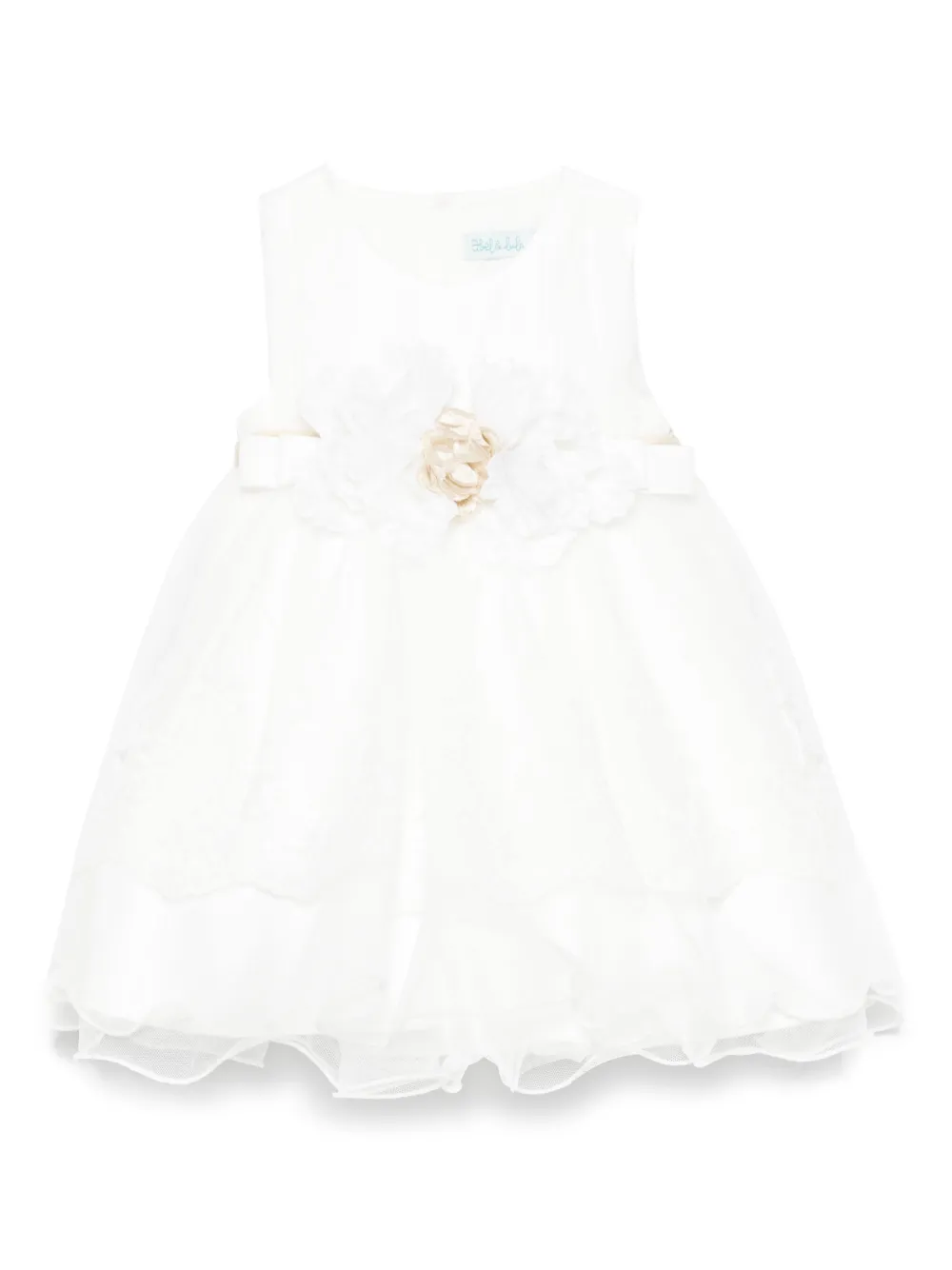 ABEL & LULA EMBROIDERED TULLE DRESS