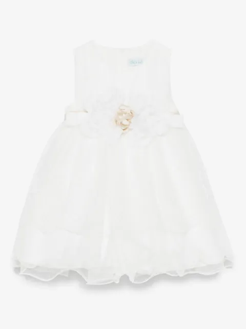 Abel & Lula embroidered tulle dress