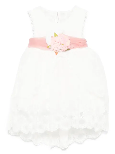 Abel & Lula embroidered tulle dress
