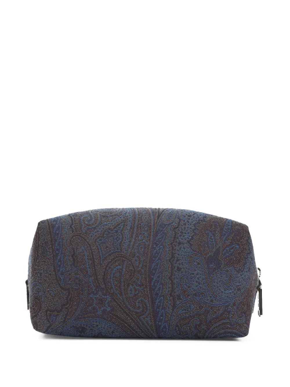 ETRO Pegaso-appliqué wash bag - Blauw