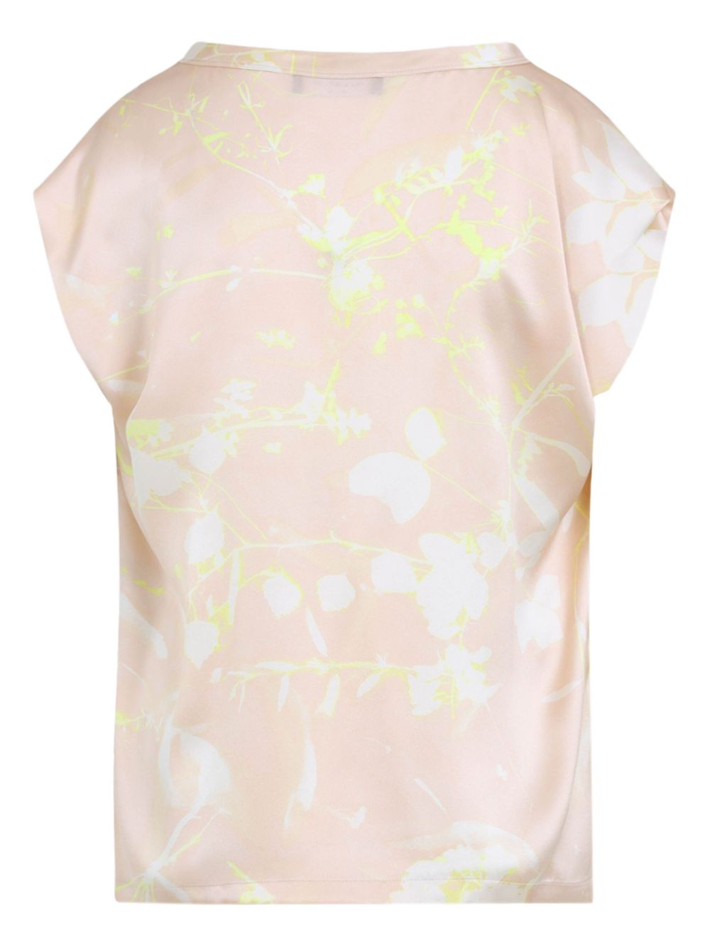 Fabiana Filippi printed silk blouse - Roze