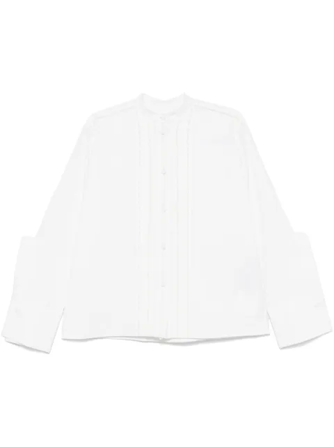 Jil Sander pintuck-detailed shirt