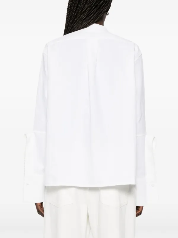 Jil Sander ピンタック シャツ | ホワイト | FARFETCH JP
