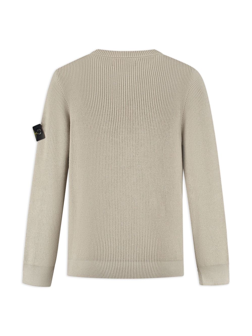 Stone Island Junior compass-badge sweater - Neutrals