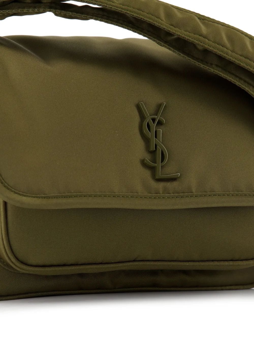 Saint Laurent Niki kleine messengertas Groen