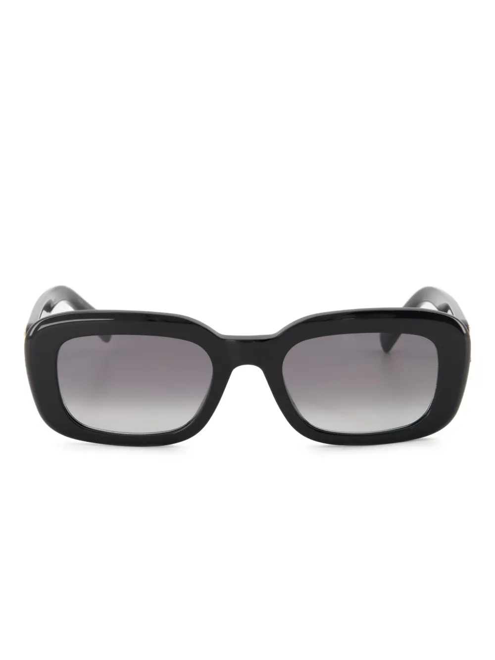 Saint Laurent Eyewear rectangle-frame sunglasses | Black | Image 1