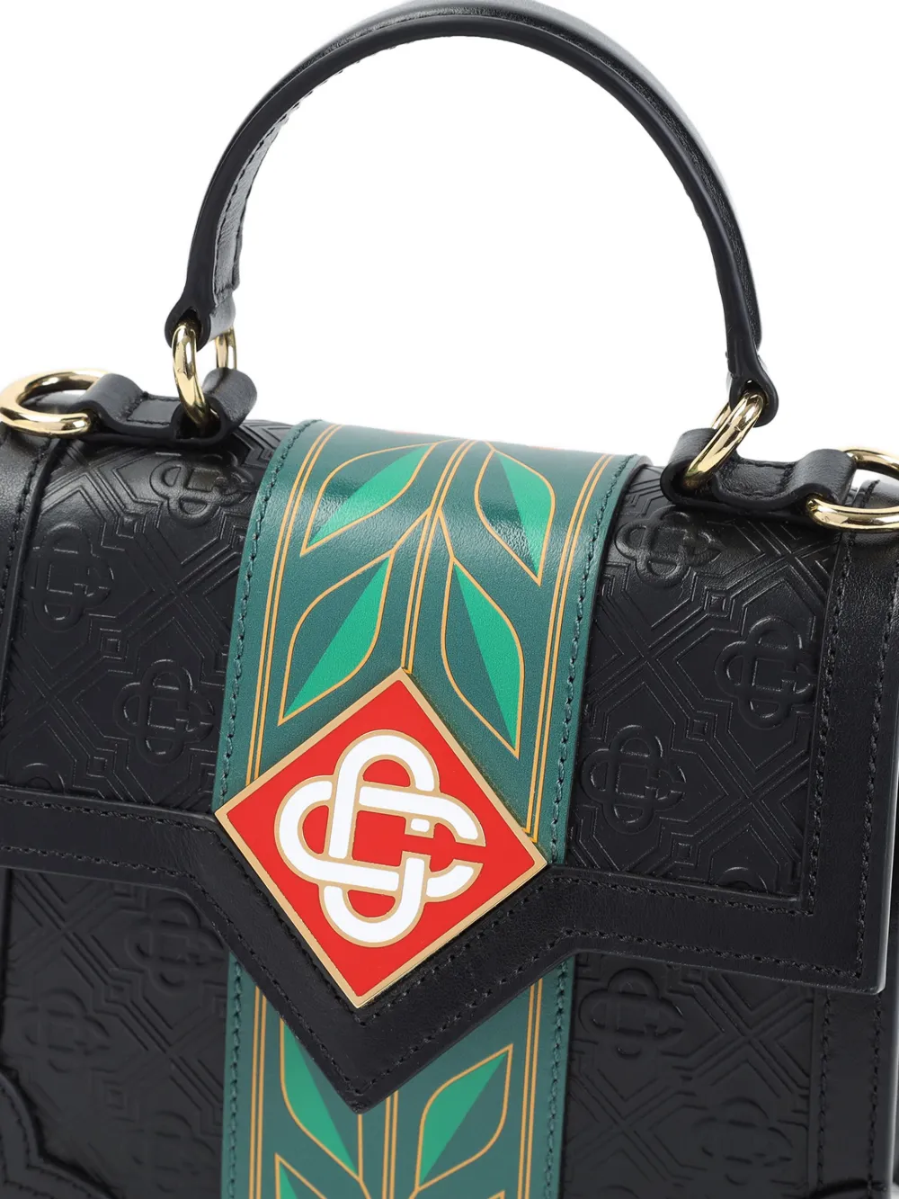 Casablanca Jeanne mini-shopper Zwart