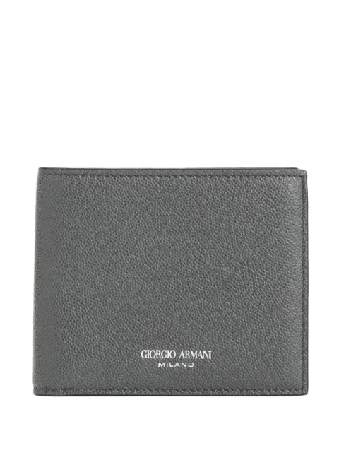 Giorgio Armani cartera con compartimentos y cierre