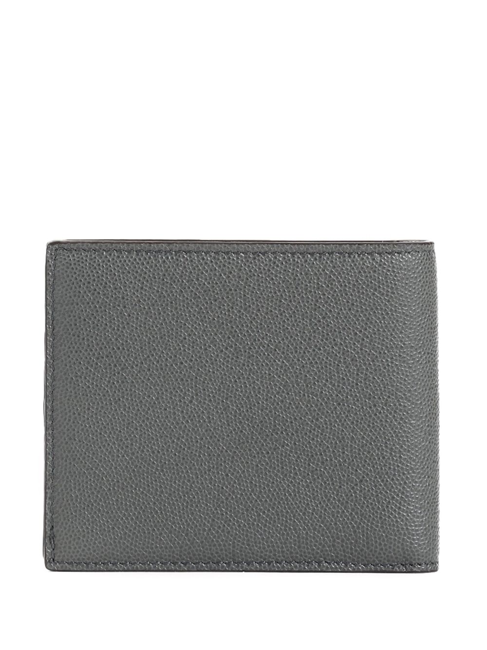 Giorgio Armani leather wallet - Grijs