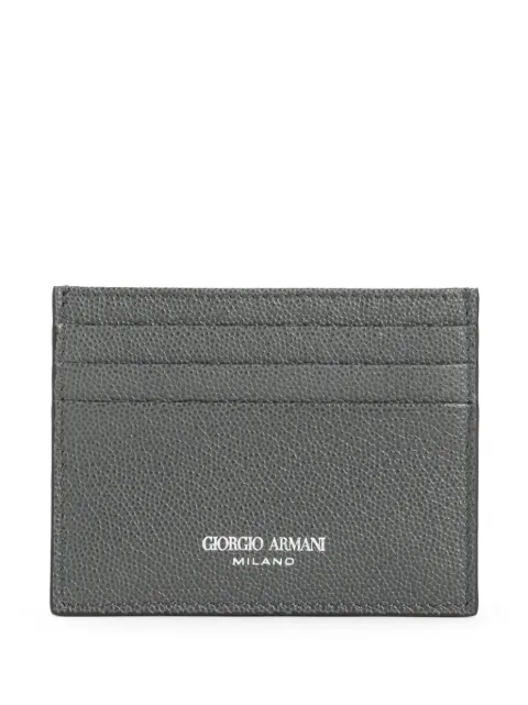 Giorgio Armani tarjetero con cierre
