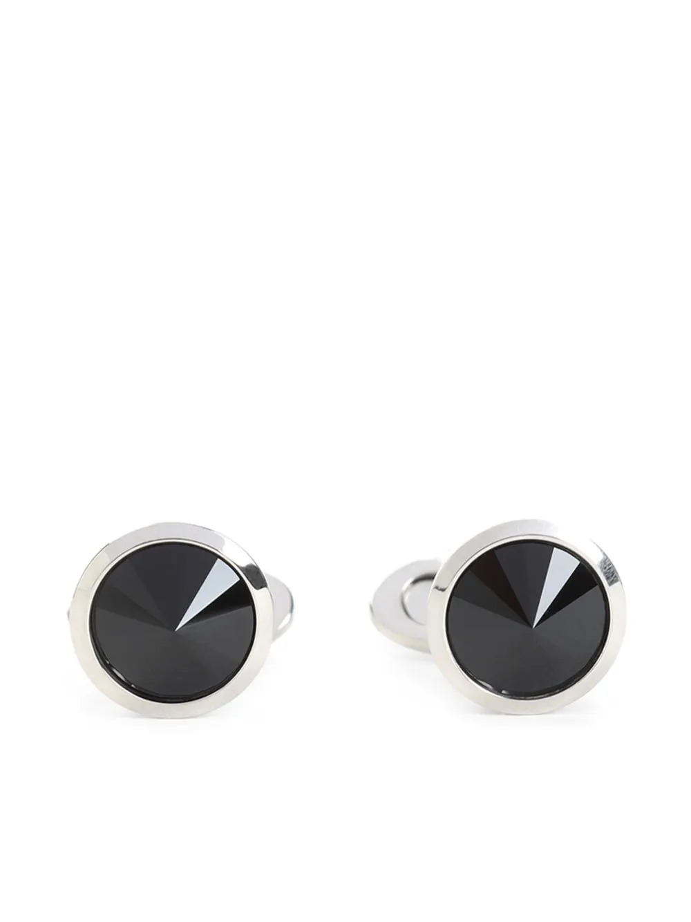 Giorgio Armani embossed-logo cufflinks | Silver | Image 1