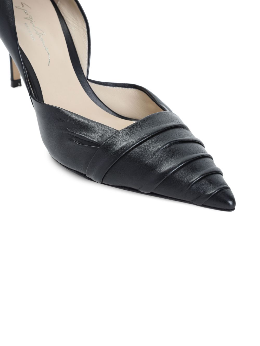 Giorgio Armani 105mm Court pumps Black