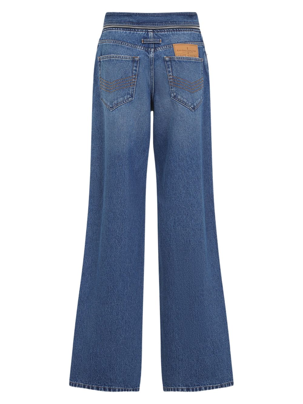 Jean Paul Gaultier flared jeans - Blauw