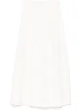 P.A.R.O.S.H. pleat-detailed midi skirt - White