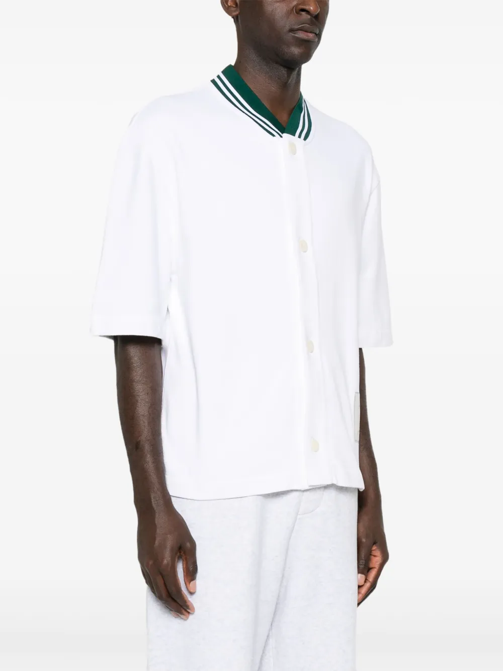 Jacquemus Baseball MC overhemd Wit