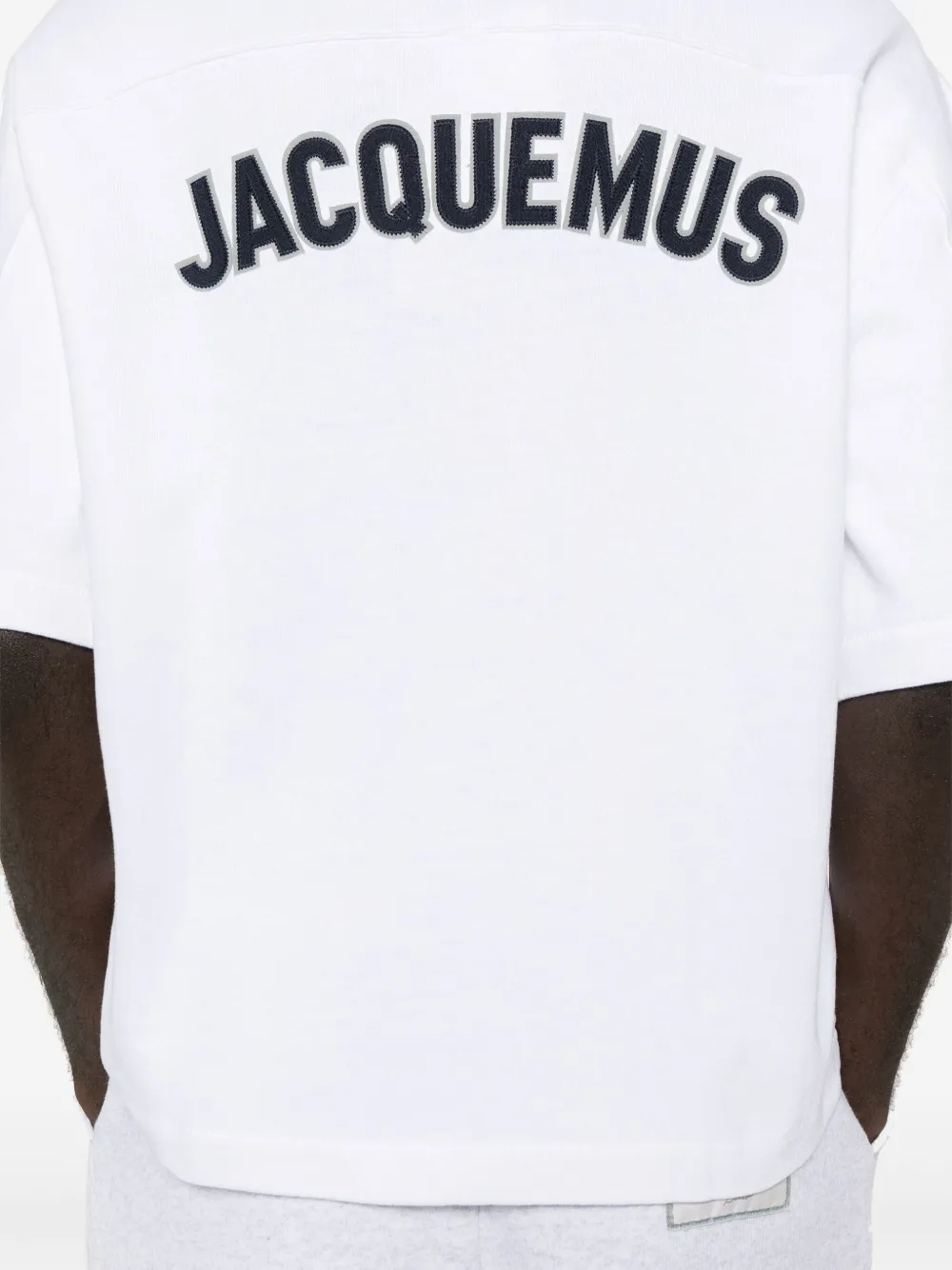 Jacquemus Baseball MC overhemd Wit