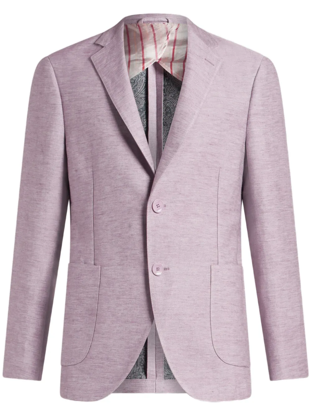 ETRO Linnen blazer Paars