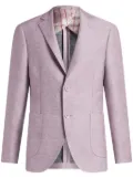 ETRO linen blazer - Purple