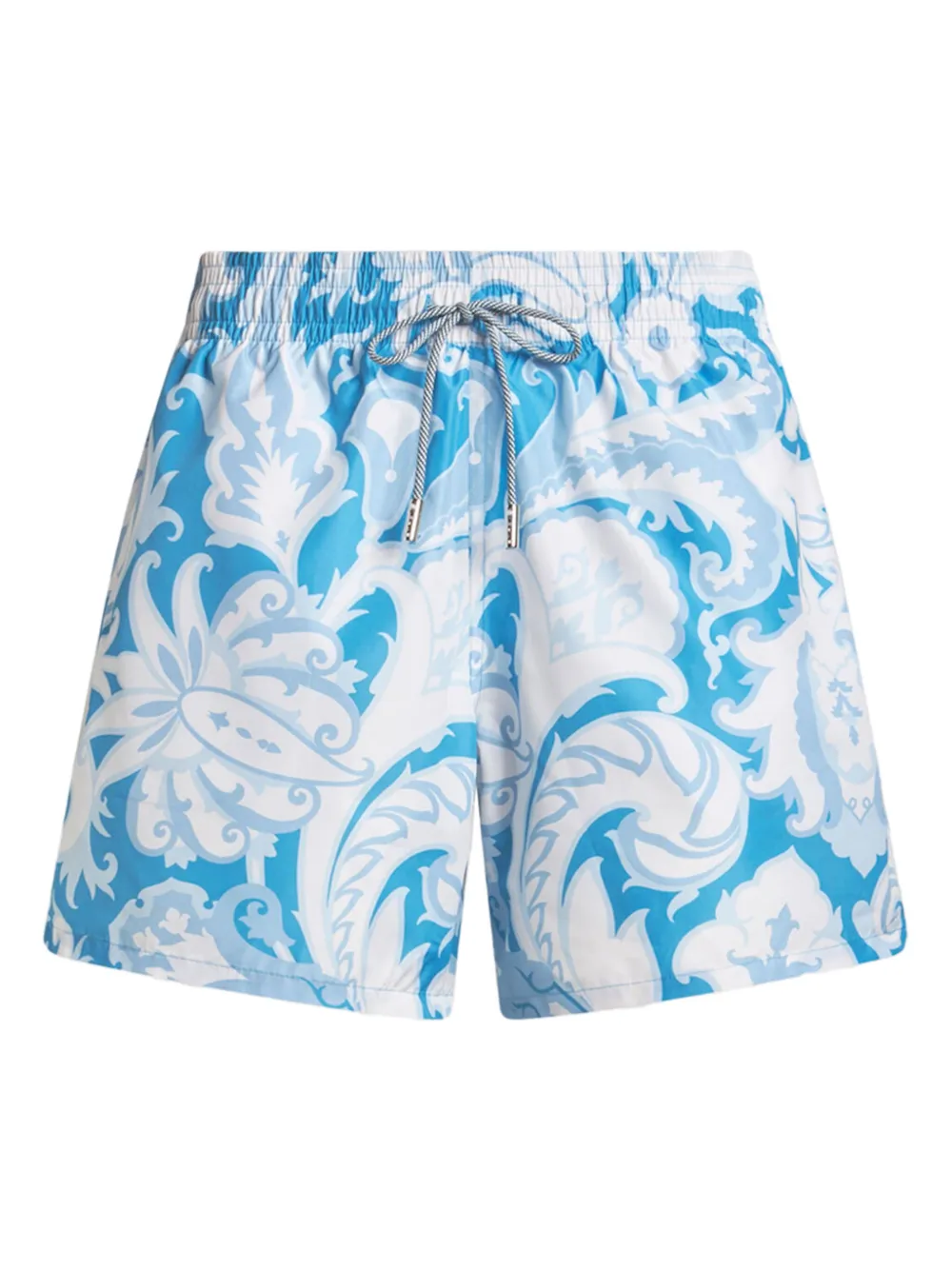 ETRO フローラル トランクス水着 - ブルー ETRO フローラル トランクス水着 - ブルー