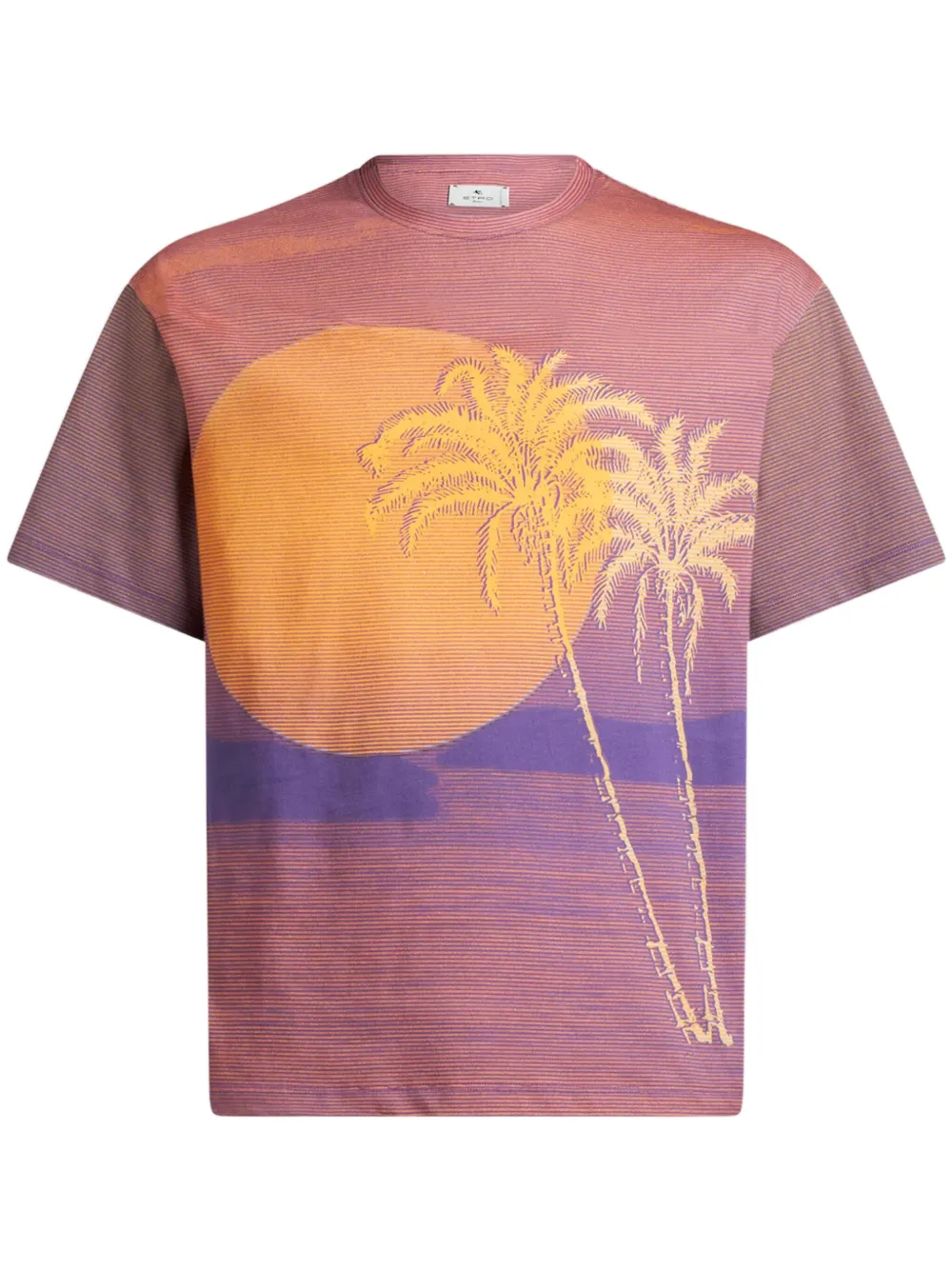ETRO playera estampada | morado | Image 1