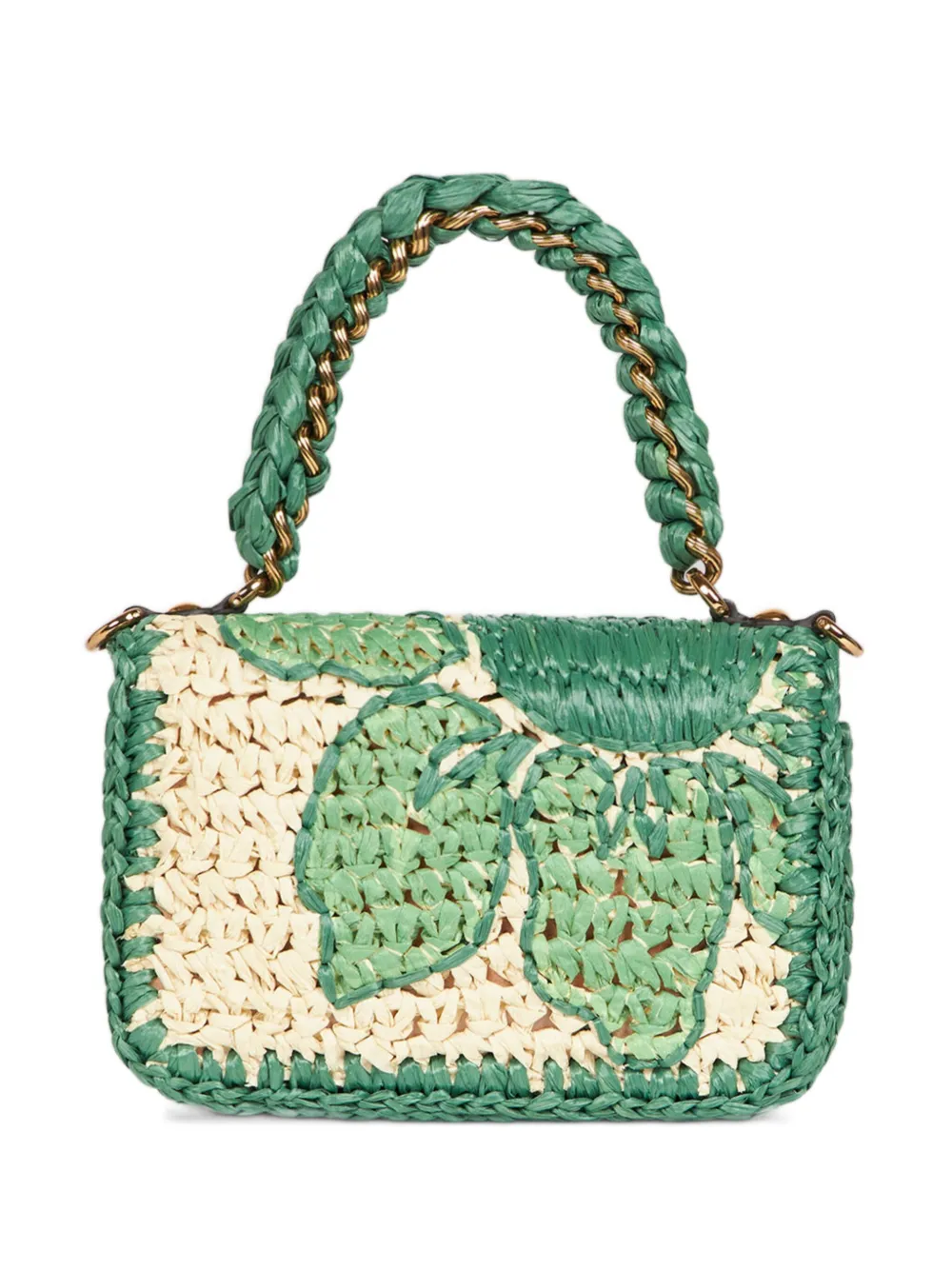 ETRO Raffia Mini Bag | Green | FARFETCH