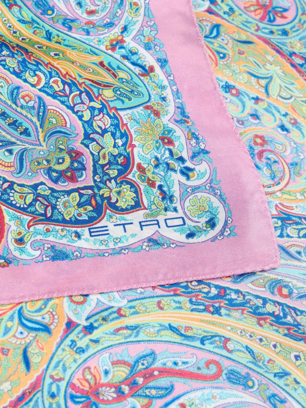 ETRO Zakdoek met paisley-print - Roze