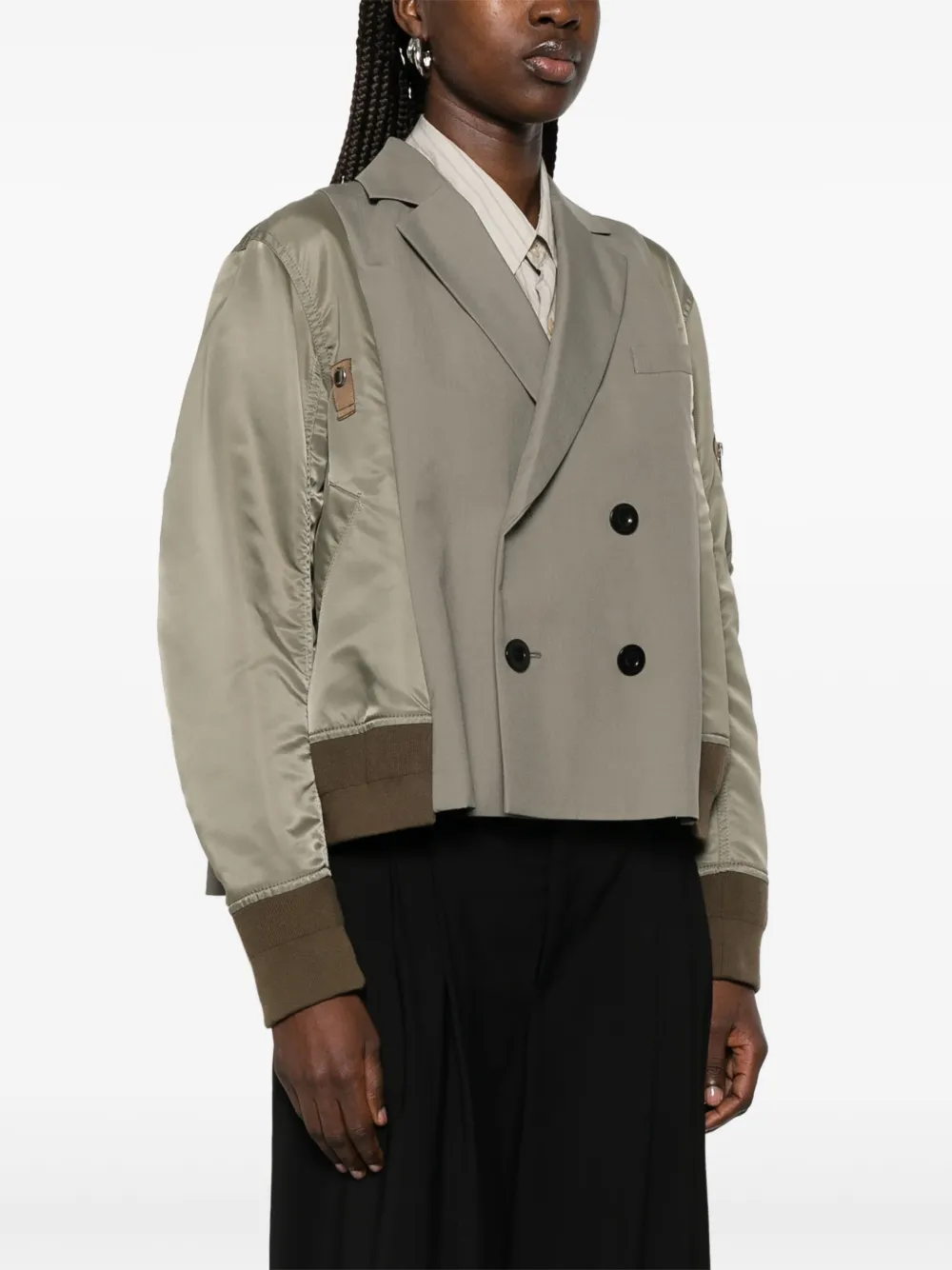 sacai Jack met dubbele rij knopen 550