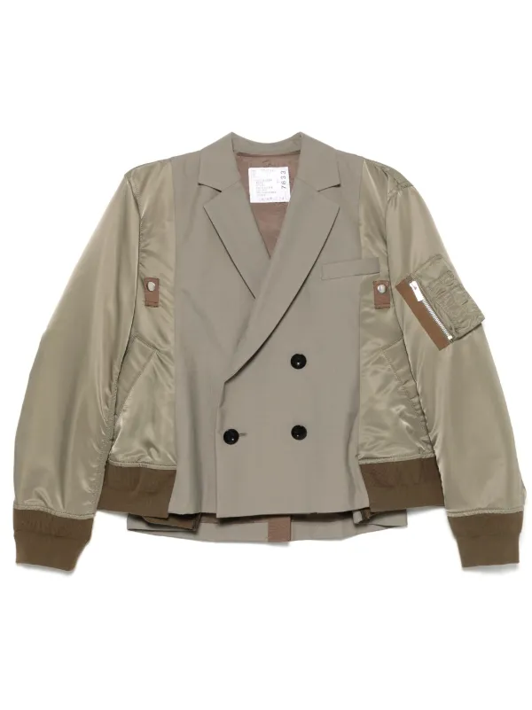 Kolor 袖ボアダブルジャケット archive タロウホリウチ sacai