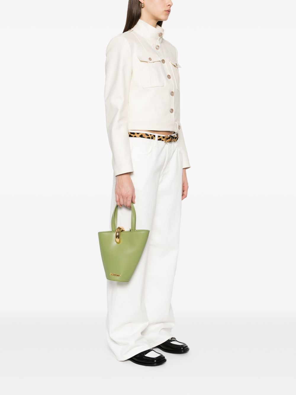 Jacquemus Le Petit Bombola bucket-tas - Groen